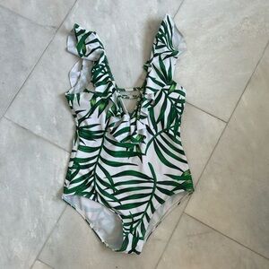 Palm tree swimsuit